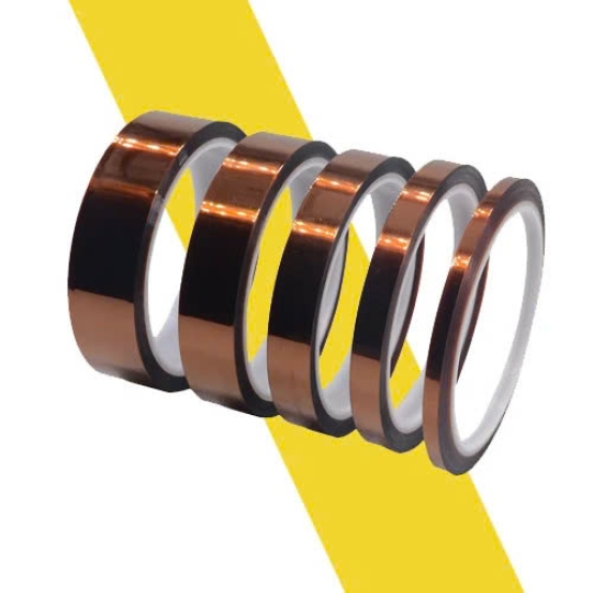 Băng dính cách nhiệt 300ºC , dài 33m, rộng 5mm/ 8mm/ 10mm/ 20mm/ 33mm