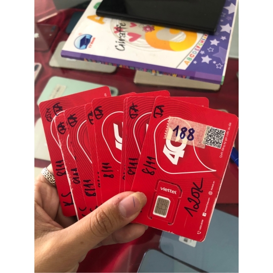 Sim Viettell Kích Sẵn 8/11 ( giảm giá khi mua số lượng lớn )