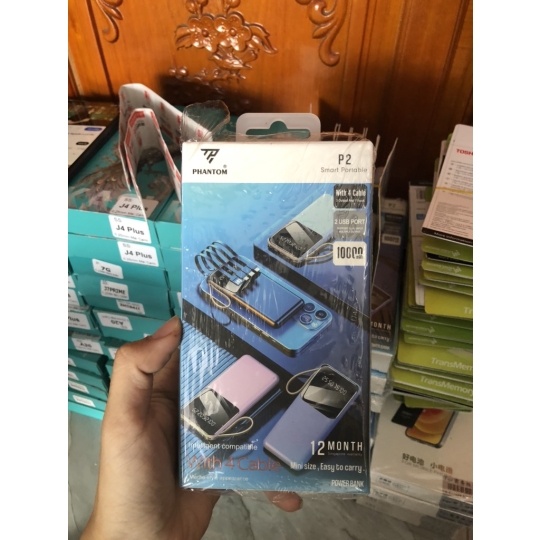 Sạc DP PHANTOM P2 10.000mAh