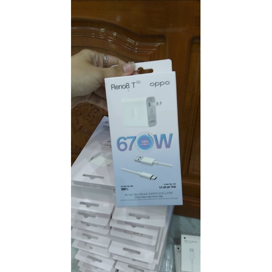 Sạc bộ Oppo Reno8 T - 67W
