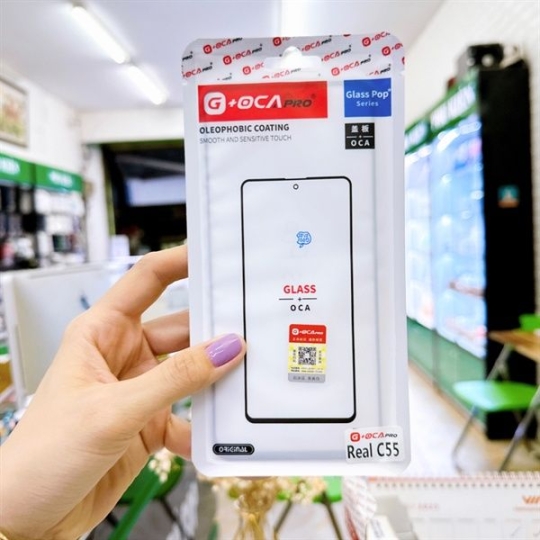 Kính G+OCA pro Oppo A58_4g/A98_4g/realme C55 ( giảm giá khi mua số lượng lớn )