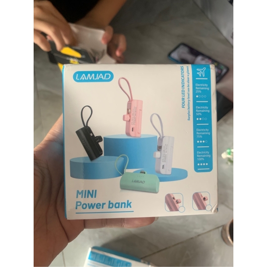 Sạc Dự Phòng Lamjad Mini ( giảm giá khi mua số lượng lớn )
