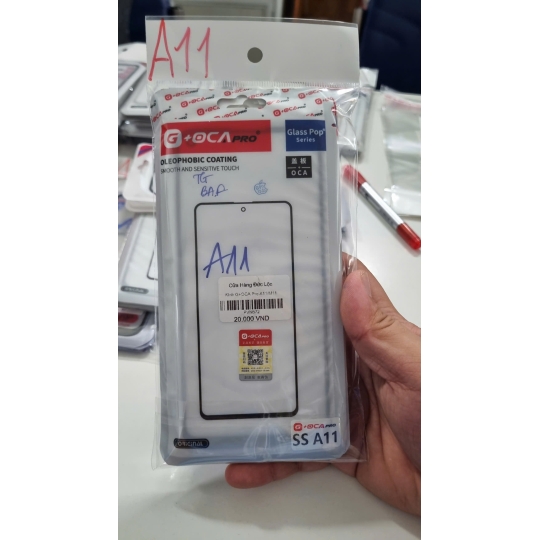 KÍNH LIỀN KEO G+ OCA SAMSUNG A11