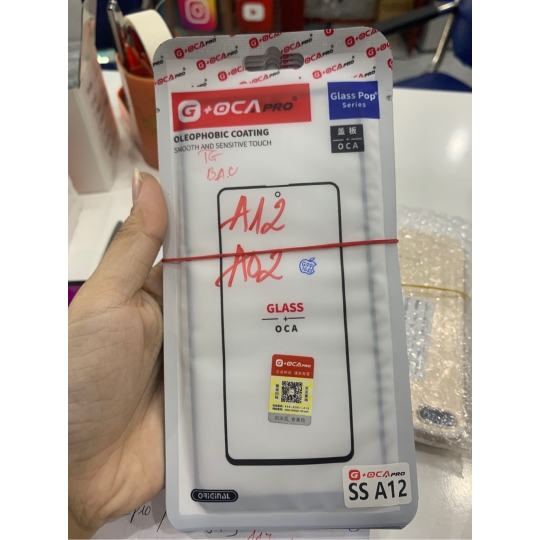 KÍNH LIỀN KEO G+ OCA SAMSUNG M12/M127/A02/A12/A125/A32 5G/A326B/A326U/M32 5G/M326U/A42 5g /A13 5G/A136B