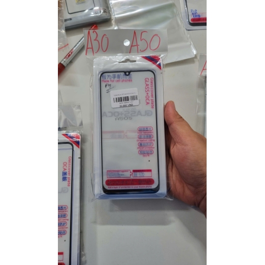 KÍNH LIỀN KEO G+ OCA SAMSUNG A30/A50/A50S