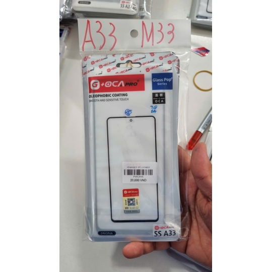 KÍNH LIỀN KEO G+ OCA SAMSUNG A33/M33