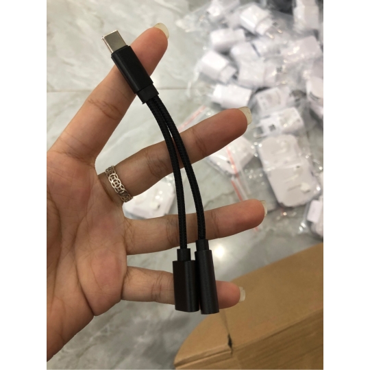 Đầu Chuyển Đổi 2in1 Từ Type-C Sang Type-C ( giảm giá khi mua số lượng lớn )