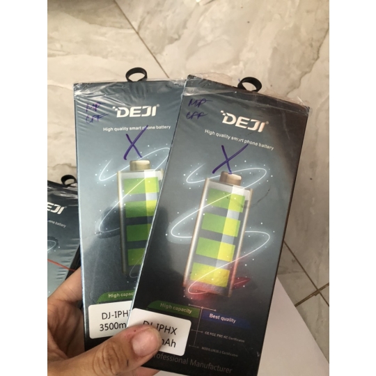 Pin Dejj Iphone X DLC ( giảm giá khi mua số lượng lớn )