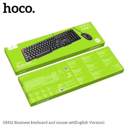 BÀN PHÍM KÈM CHUỘT HOCO GM 16 ( giảm giá khi mua số lượng lớn )