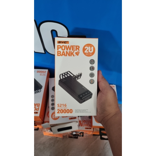 Sạc dự phòng SYC S216 20.000mAh