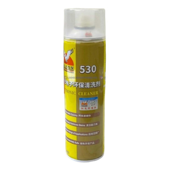 Chai xịt tẩy keo FALCON 530 Vệ sinh màn hình điện thoại, tẩy rửa keo, tách benzen (550ml)
