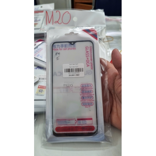 KÍNH LIỀN KEO G+ OCA SAMSUNG M20