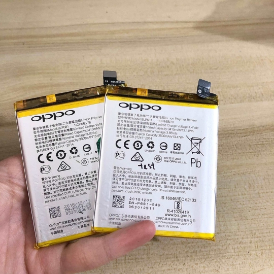 Pin Oppo F9 (BLP681) giảm giá khi mua số lượng lớn 